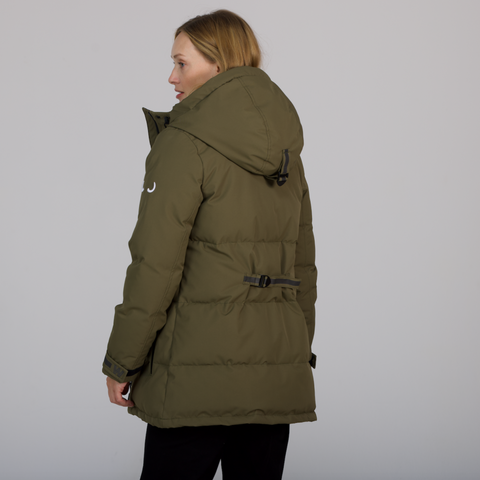 Juneau Parka in Army Green