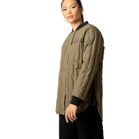 Journey Bomber in Army Green