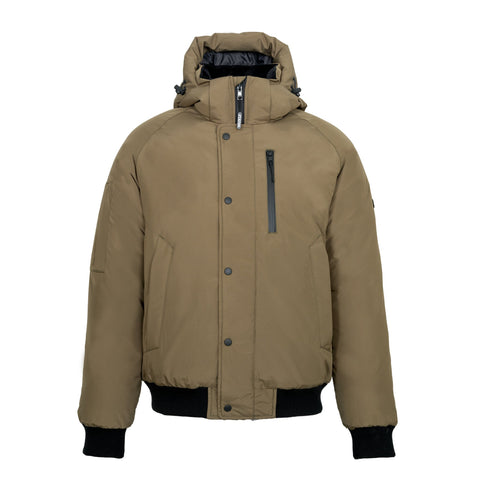 Bloor Bomber Jacket in Army Green
