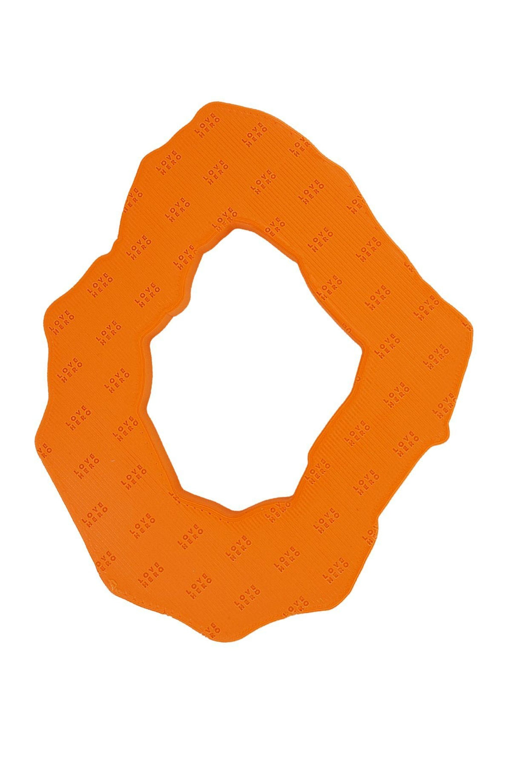 3D Printed Bangle in Orange