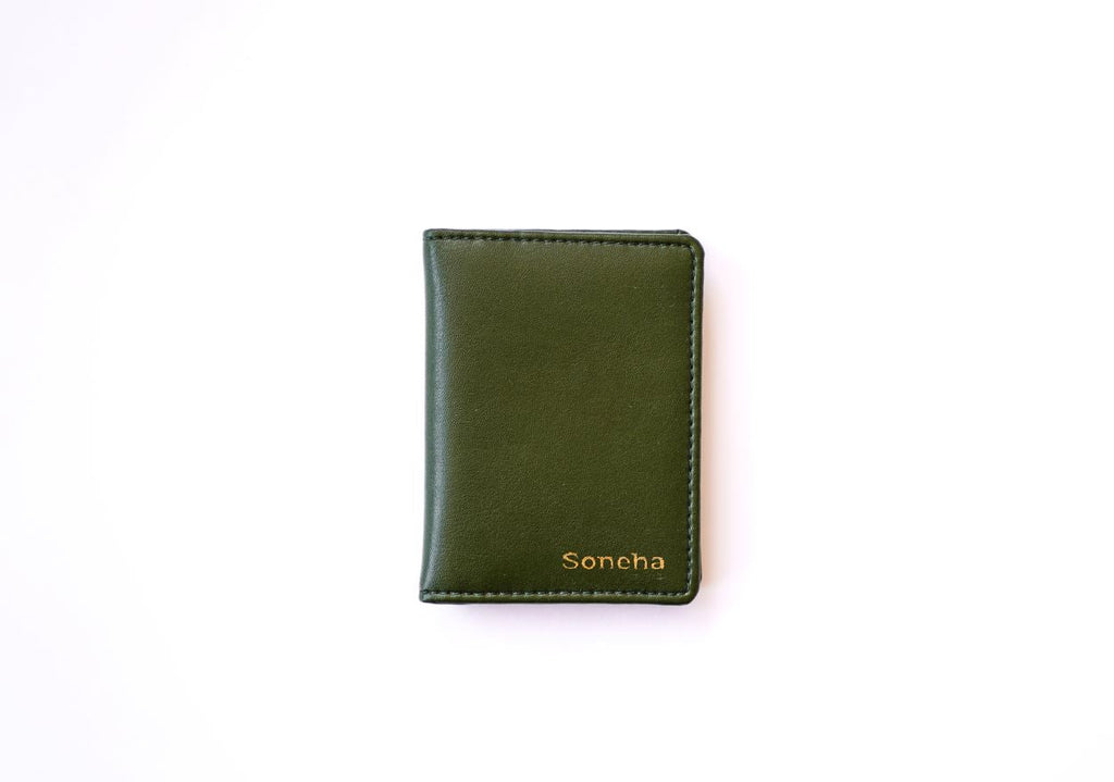 Atlantic RFID Bifold Card Cactus Leather Wallet