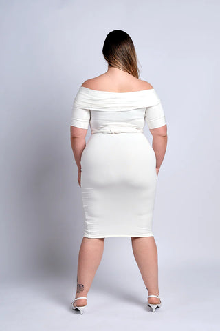 Jennifer Dress in White