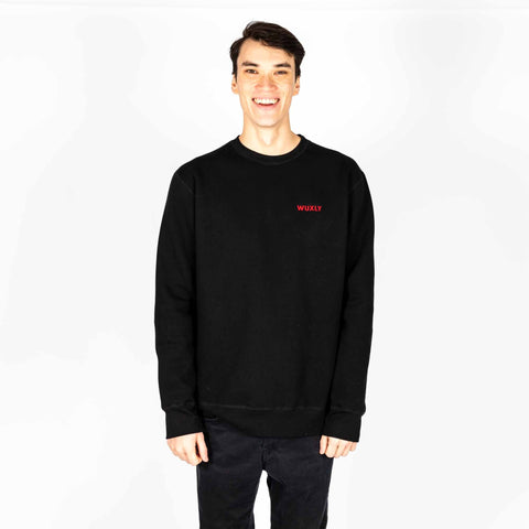 Unisex Crewneck Sweatshirt in Black