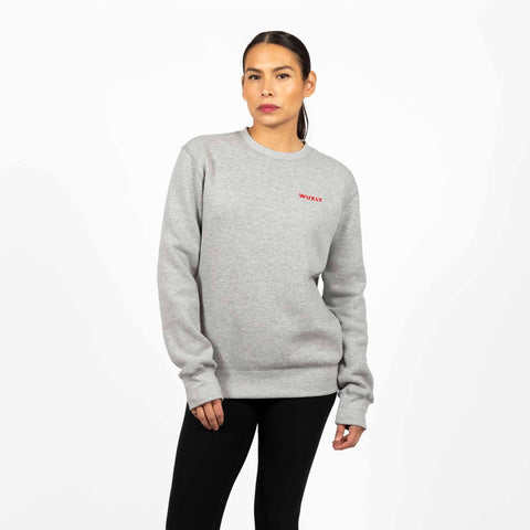 Unisex Crewneck Sweatshirt in Gray