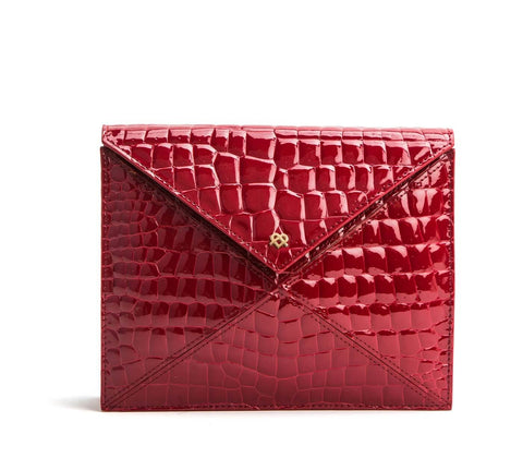 About Last Night Vegan Clutch in Red