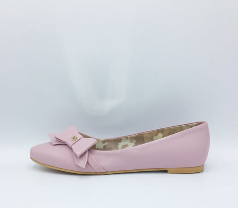 Swan Vegan Leather Shoes in Pink